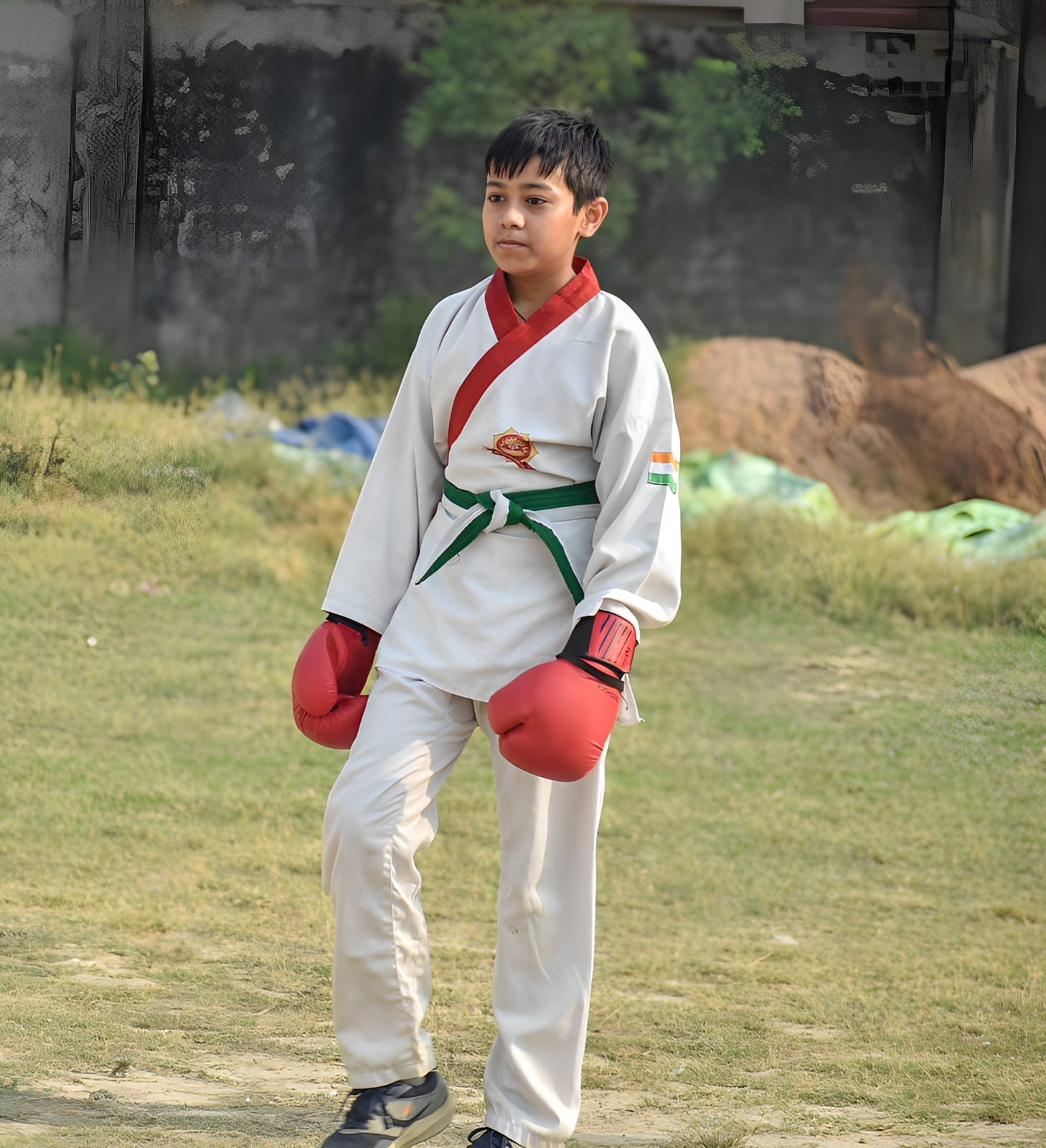 Adult sparring image